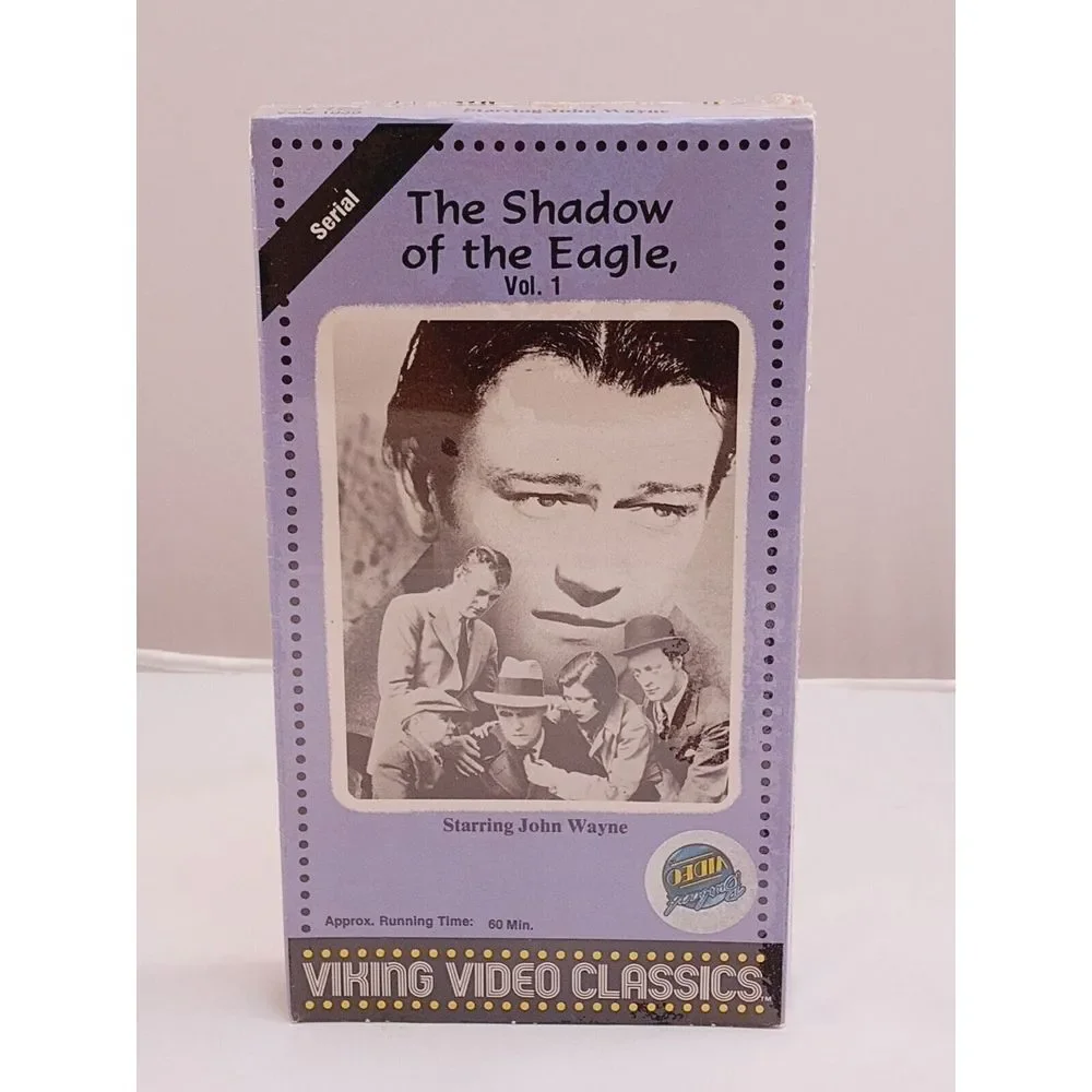 The Shadow of the Eagle, Volume 4 Only Sealed VHS; 1986 Viking Video; John Wayne
